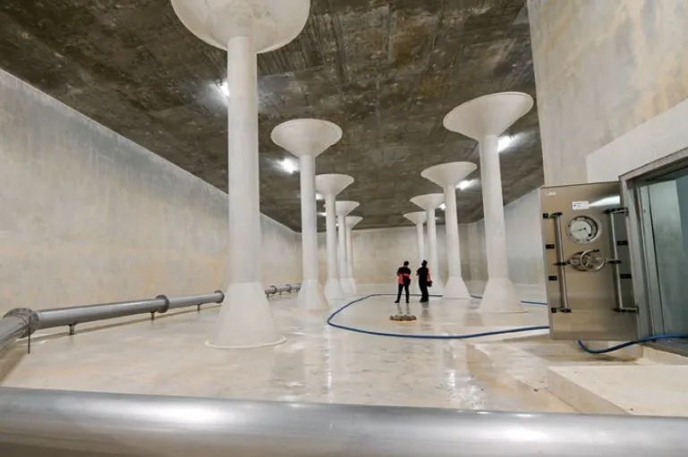 Eine sichere Wasserversorgung bedingt den Neubau Reservoir Breitzug