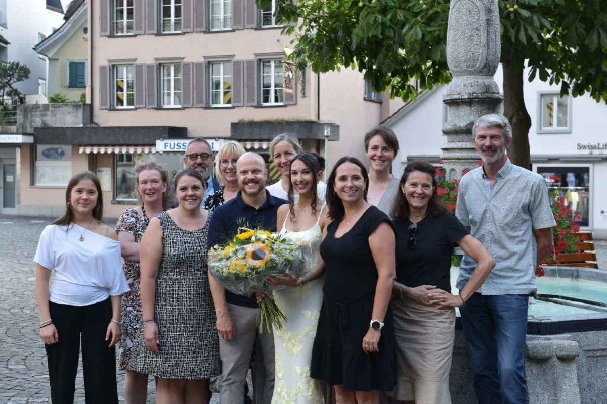 Lehrabschlussfeier Goia Gisler