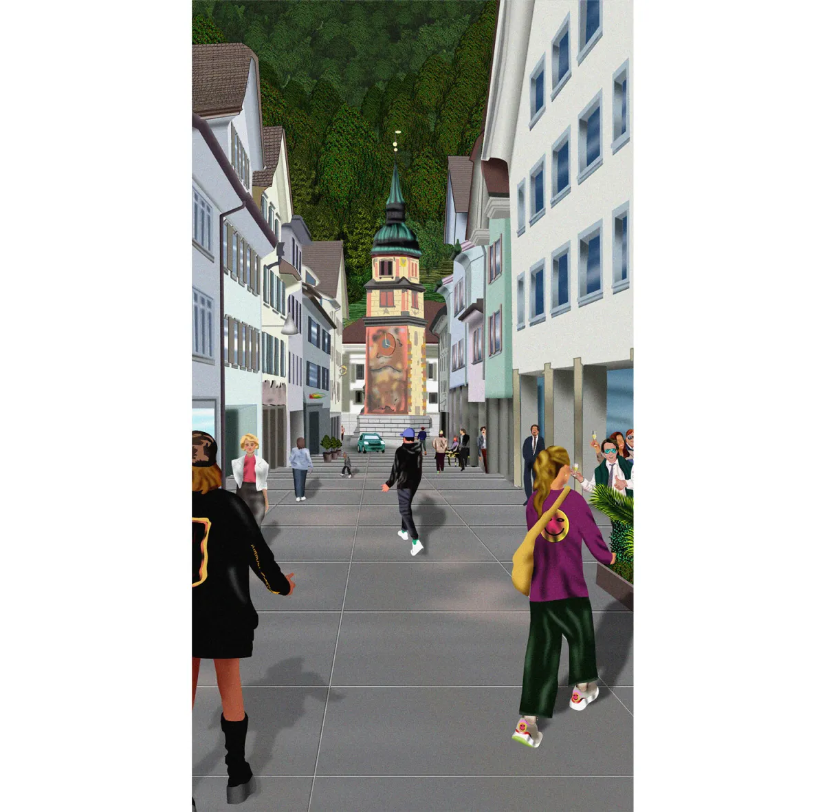 Siedlungsleitbild Visual Zentrum