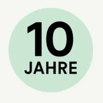 10 Jahre Button