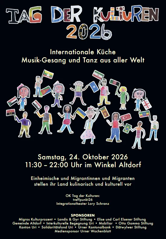 Tag der Kulturen: Internationale Küche, Musik-Gesang und Tanz aus aller Welt