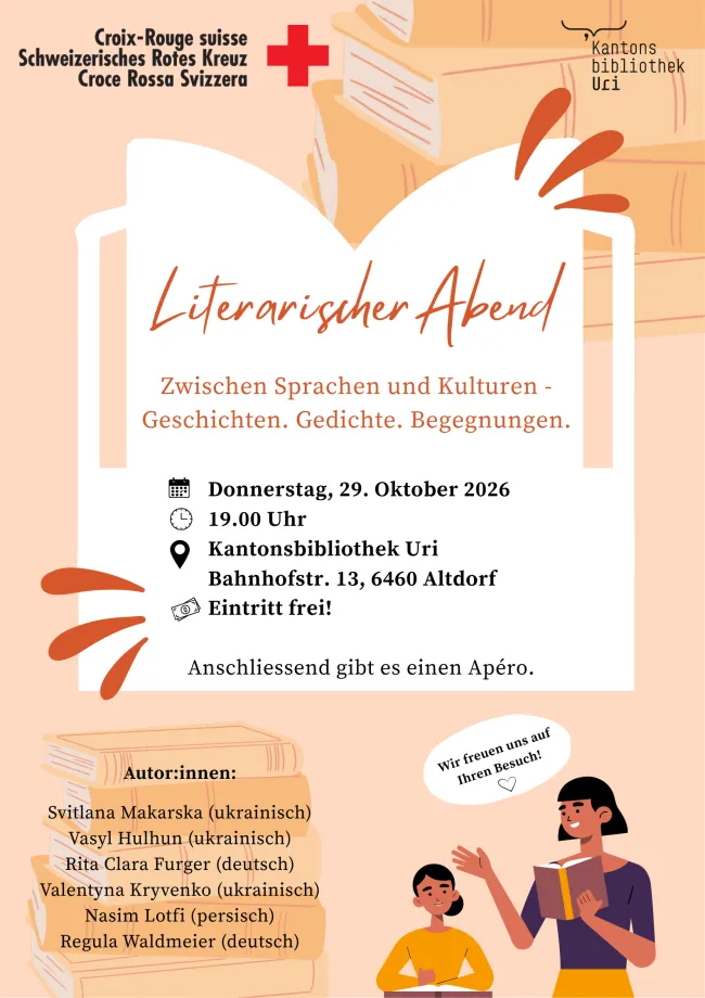 Literarischer Abend. Zwischen Sprachen und Kulturen - Gedichte und Begegnungen